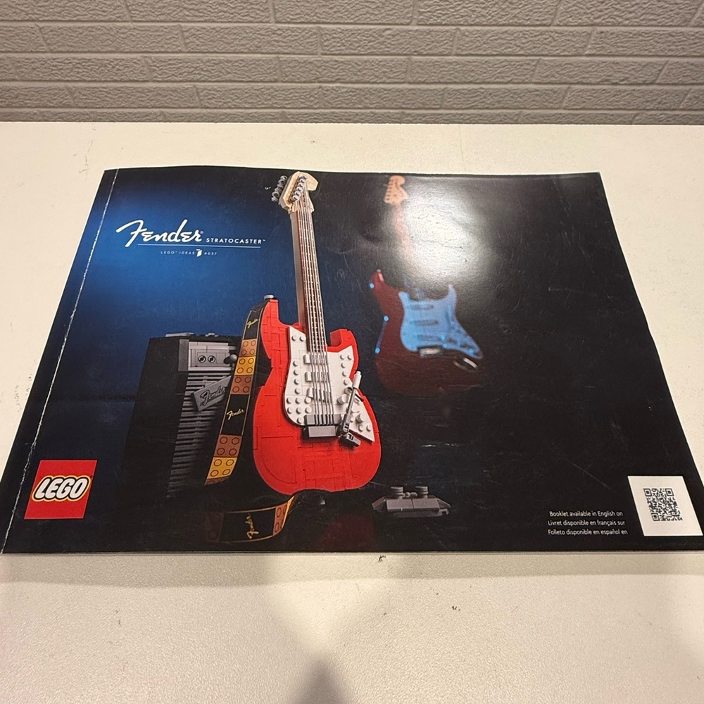 LEGO Fender Stratocaster 21329 Instruction manual ONLY